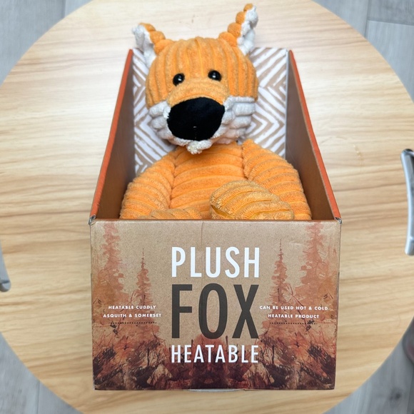 Plush Fox Heatable Toy by Asquith & Somerset - Picture 6 of 6